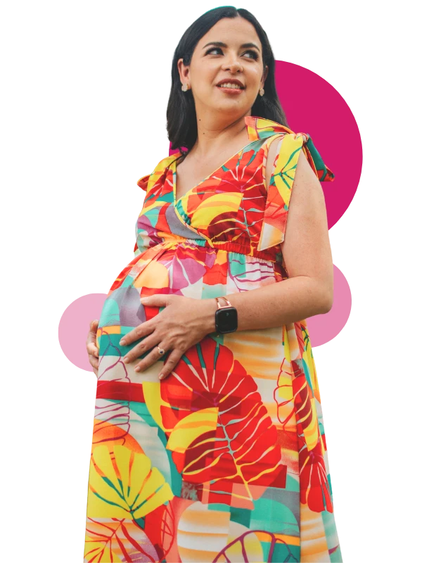 Bloomy Maternity - Vestido Largo Materno en Ecuador modelo Primrose